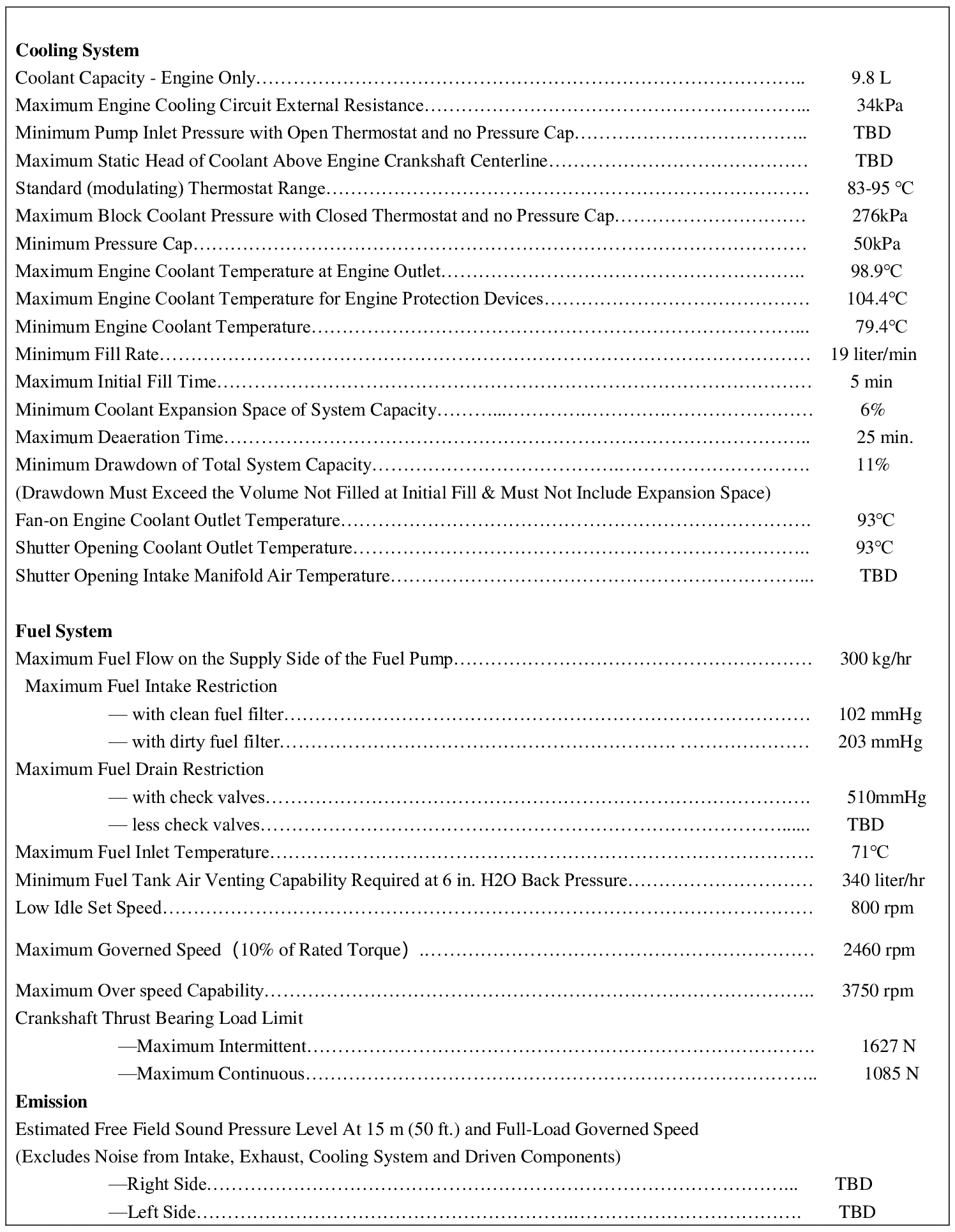 Cummins 6CTA8.3-C215 datasheet